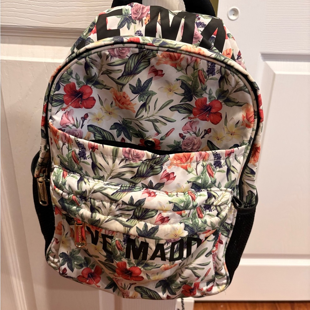 Steve Madden Floral Backpack. EUC